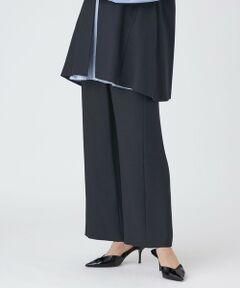 EVEX by KRIZIA / エヴェックス バイ クリツィア その他パンツ | 【吸水速乾】【遮熱】【着用じわ防止】【ストレッチ性】ドライメランジワイドパンツ