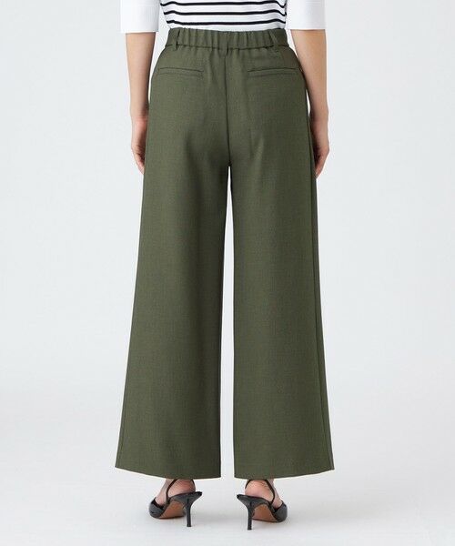 EVEX by KRIZIA / エヴェックス バイ クリツィア その他パンツ | 【吸水速乾】【遮熱】【着用じわ防止】【ストレッチ性】ドライメランジワイドパンツ | 詳細8