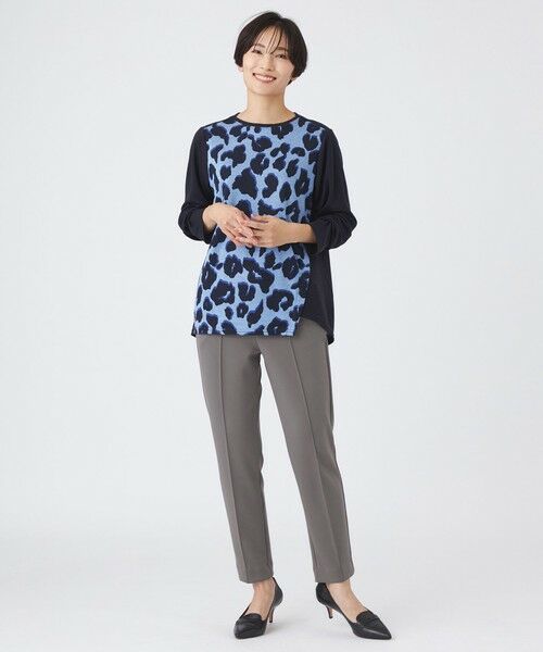 EVEX by KRIZIA / エヴェックス バイ クリツィア その他パンツ | 【シーズンレスに活躍!】【マシンウォッシャブル】ダンボールニットピンタックパンツ | 詳細3