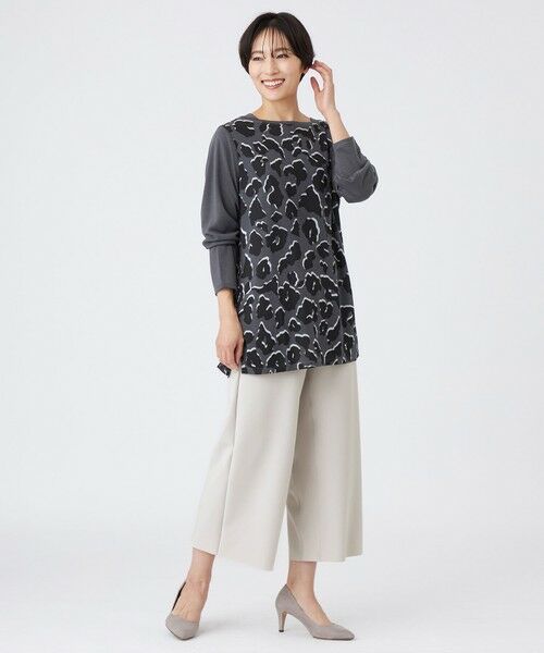 EVEX by KRIZIA / エヴェックス バイ クリツィア その他パンツ | 【シーズンレスに活躍！】【マシンウォッシャブル】ダンボールニットワイドパンツ | 詳細2