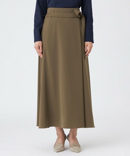 EVEX by KRIZIA / エヴェックス バイ クリツィア ロング・マキシ丈スカート | 【カタログ掲載品】【マシンウォッシャブル】ヴィーナスストレッチフレアスカート | 詳細6