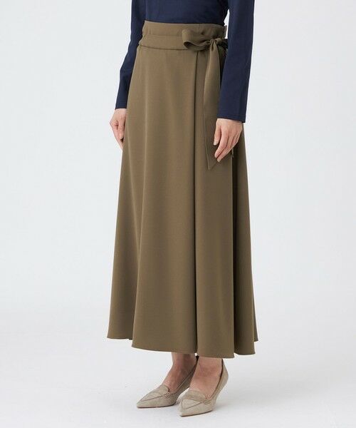 EVEX by KRIZIA / エヴェックス バイ クリツィア ロング・マキシ丈スカート | 【カタログ掲載品】【マシンウォッシャブル】ヴィーナスストレッチフレアスカート | 詳細7