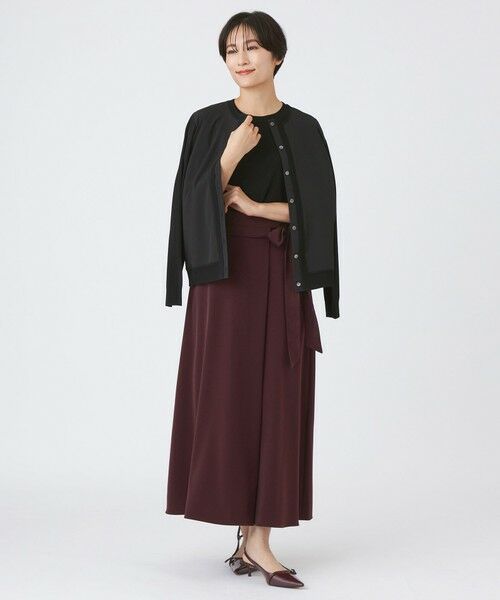 EVEX by KRIZIA / エヴェックス バイ クリツィア ロング・マキシ丈スカート | 【カタログ掲載品】【マシンウォッシャブル】ヴィーナスストレッチフレアスカート | 詳細2