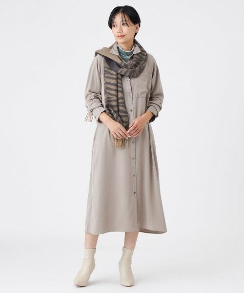 EVEX by KRIZIA / エヴェックス バイ クリツィア マフラー・ショール・スヌード・ストール | 【ウォッシャブル】ｼﾞｬｶｰﾄﾞｳｰﾙｽﾄｰﾙ | 詳細2