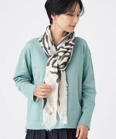 EVEX by KRIZIA / エヴェックス バイ クリツィア マフラー・ショール・スヌード・ストール | 【ウォッシャブル】ﾍﾘﾝﾎﾞﾝｾﾞﾌﾞﾗｽﾄｰﾙ