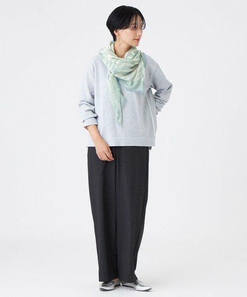 EVEX by KRIZIA / エヴェックス バイ クリツィア マフラー・ショール・スヌード・ストール | 【ウォッシャブル】ﾍﾘﾝﾎﾞﾝｾﾞﾌﾞﾗｽﾄｰﾙ | 詳細3