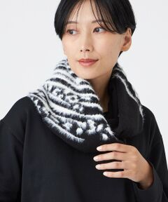 EVEX by KRIZIA / エヴェックス バイ クリツィア マフラー・ショール・スヌード・ストール | 【ウォッシャブル】ﾍｱﾘｰﾆｯﾄｽﾇｰﾄﾞ