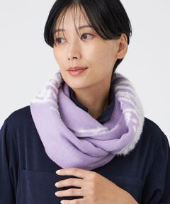 EVEX by KRIZIA / エヴェックス バイ クリツィア マフラー・ショール・スヌード・ストール | 【ウォッシャブル】ﾍｱﾘｰﾆｯﾄｽﾇｰﾄﾞ