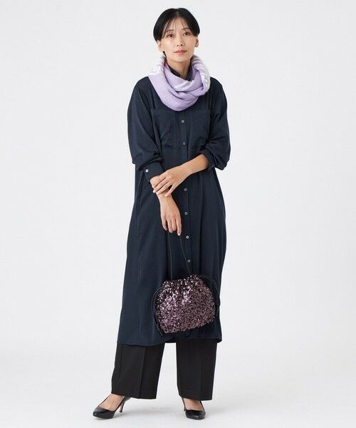 EVEX by KRIZIA / エヴェックス バイ クリツィア マフラー・ショール・スヌード・ストール | 【ウォッシャブル】ﾍｱﾘｰﾆｯﾄｽﾇｰﾄﾞ | 詳細2