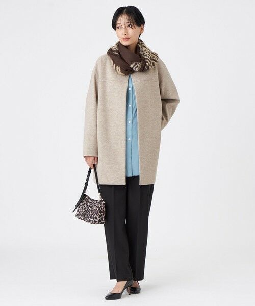 EVEX by KRIZIA / エヴェックス バイ クリツィア その他アウター | 【カタログ掲載】【ウォッシャブル】ウールライクジャージ—ノーカラーコーディガン | 詳細3