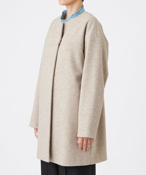 EVEX by KRIZIA / エヴェックス バイ クリツィア その他アウター | 【カタログ掲載】【ウォッシャブル】ウールライクジャージ—ノーカラーコーディガン | 詳細5