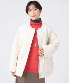 EVEX by KRIZIA / エヴェックス バイ クリツィア その他アウター | 【カタログ掲載】【マシンウォッシャブル】アニマルキルトノーカラージャケット