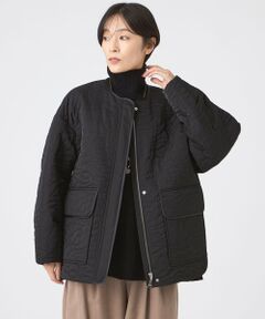 EVEX by KRIZIA / エヴェックス バイ クリツィア その他アウター | 【カタログ掲載】【マシンウォッシャブル】アニマルキルトノーカラージャケット