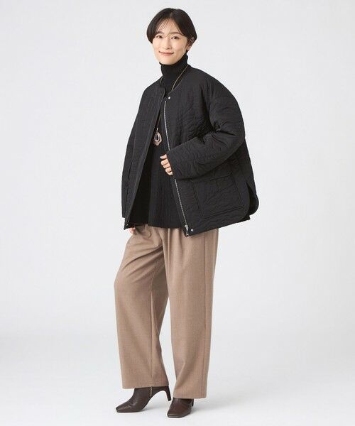 EVEX by KRIZIA / エヴェックス バイ クリツィア その他アウター | 【カタログ掲載】【マシンウォッシャブル】アニマルキルトノーカラージャケット | 詳細3