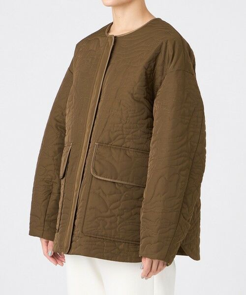 EVEX by KRIZIA / エヴェックス バイ クリツィア その他アウター | 【カタログ掲載】【マシンウォッシャブル】アニマルキルトノーカラージャケット | 詳細6