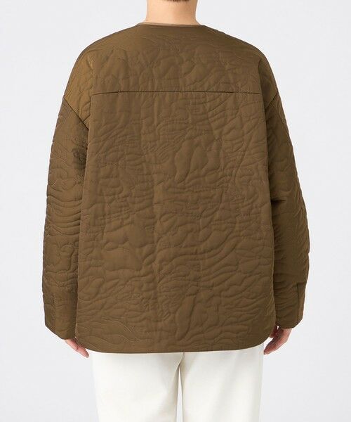 EVEX by KRIZIA / エヴェックス バイ クリツィア その他アウター | 【カタログ掲載】【マシンウォッシャブル】アニマルキルトノーカラージャケット | 詳細7