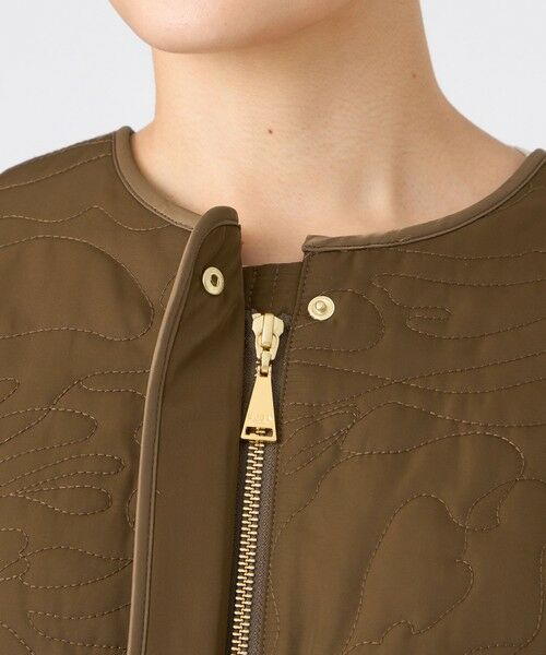 EVEX by KRIZIA / エヴェックス バイ クリツィア その他アウター | 【カタログ掲載】【マシンウォッシャブル】アニマルキルトノーカラージャケット | 詳細8