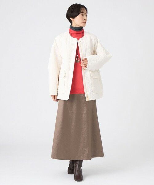 EVEX by KRIZIA / エヴェックス バイ クリツィア その他アウター | 【カタログ掲載】【マシンウォッシャブル】アニマルキルトノーカラージャケット | 詳細2