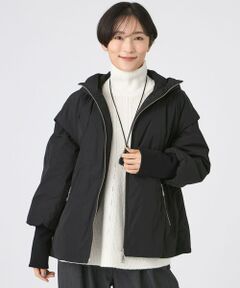 EVEX by KRIZIA / エヴェックス バイ クリツィア その他アウター | 【SANYO Style EDITION掲載】【ウォッシャブル】2WAYスムースタフタダウンジャケット