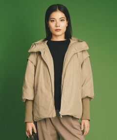 EVEX by KRIZIA / エヴェックス バイ クリツィア その他アウター | 【SANYO Style EDITION掲載】【ウォッシャブル】2WAYスムースタフタダウンジャケット