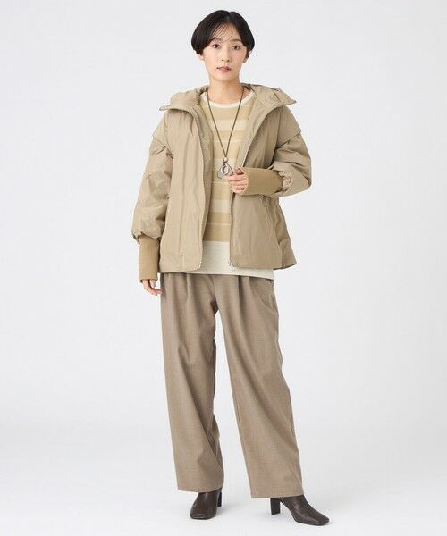 EVEX by KRIZIA / エヴェックス バイ クリツィア その他アウター | 【SANYO Style EDITION掲載】【ウォッシャブル】2WAYスムースタフタダウンジャケット | 詳細4