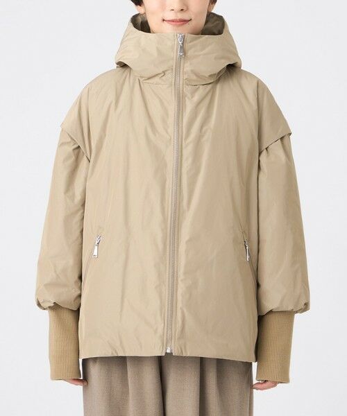 EVEX by KRIZIA / エヴェックス バイ クリツィア その他アウター | 【SANYO Style EDITION掲載】【ウォッシャブル】2WAYスムースタフタダウンジャケット | 詳細5