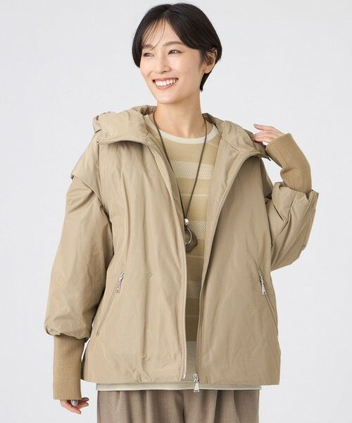 EVEX by KRIZIA / エヴェックス バイ クリツィア その他アウター | 【SANYO Style EDITION掲載】【ウォッシャブル】2WAYスムースタフタダウンジャケット | 詳細13