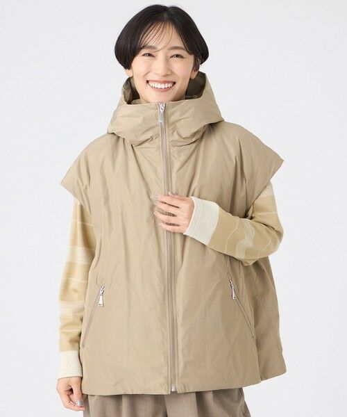 EVEX by KRIZIA / エヴェックス バイ クリツィア その他アウター | 【SANYO Style EDITION掲載】【ウォッシャブル】2WAYスムースタフタダウンジャケット | 詳細1