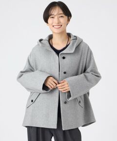 EVEX by KRIZIA / エヴェックス バイ クリツィア その他アウター | 【SANYO Style EDITION掲載】ウールスーパービーバーフーデッドコート