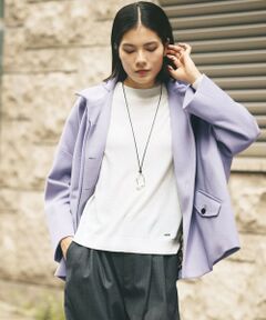 EVEX by KRIZIA / エヴェックス バイ クリツィア その他アウター | 【SANYO Style EDITION掲載】ウールスーパービーバーフーデッドコート