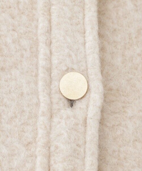 EVEX by KRIZIA / エヴェックス バイ クリツィア ノーカラージャケット | 【カタログ掲載】ラメスライバーシャツジャケット | 詳細8