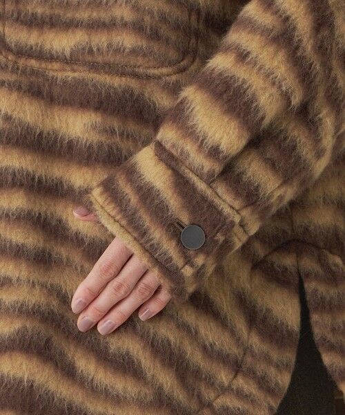 EVEX by KRIZIA / エヴェックス バイ クリツィア ノーカラージャケット | タイガースライバーシャツジャケット | 詳細6