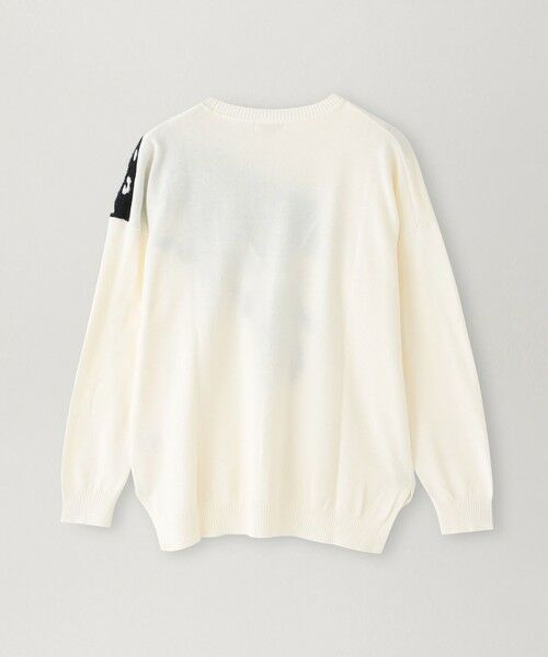 EVEX by KRIZIA / エヴェックス バイ クリツィア ニット・セーター | 【カタログ掲載品】【ウォッシャブル】ラメパンサーインターシャニット | 詳細1