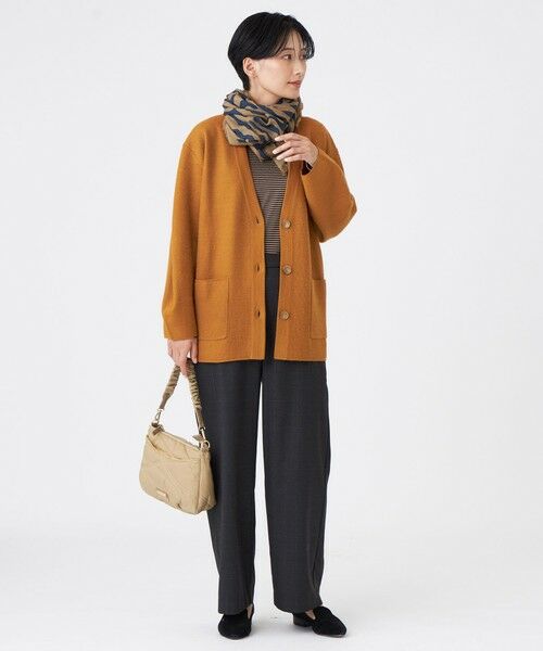 EVEX by KRIZIA / エヴェックス バイ クリツィア ニット・セーター | 【カタログ掲載】【ウォッシャブル】ブライトニットVネックカーディガン | 詳細3