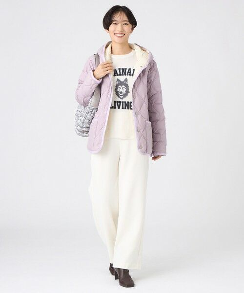 EVEX by KRIZIA / エヴェックス バイ クリツィア ニット・セーター | 【SANYO Style EDITION掲載】【ウォッシャブル】ウルフカレッジロゴニットプルオーバー | 詳細2