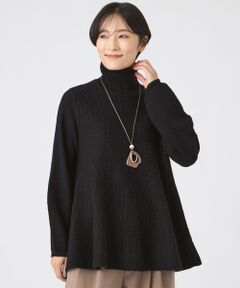 EVEX by KRIZIA / エヴェックス バイ クリツィア ニット・セーター | 【カタログ掲載】【ウォッシャブル】ブライトミックスペプラムニットプルオーバー