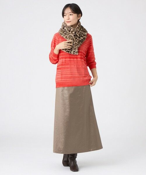 EVEX by KRIZIA / エヴェックス バイ クリツィア ニット・セーター | 【カタログ掲載】【ウォッシャブル】モールボーダーニットプルオーバー | 詳細3