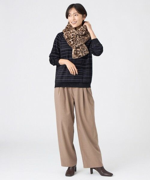 EVEX by KRIZIA / エヴェックス バイ クリツィア ニット・セーター | 【カタログ掲載】【ウォッシャブル】モールボーダーニットプルオーバー | 詳細2