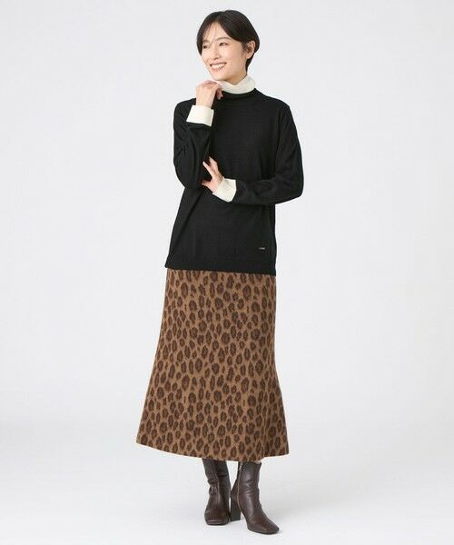 EVEX by KRIZIA / エヴェックス バイ クリツィア ニット・セーター | 【カタログ掲載】【ウォッシャブル】ダブルタートルネックニットプルオーバー | 詳細4