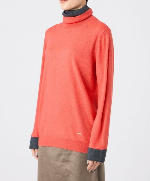 EVEX by KRIZIA / エヴェックス バイ クリツィア ニット・セーター | 【カタログ掲載】【ウォッシャブル】ダブルタートルネックニットプルオーバー | 詳細8