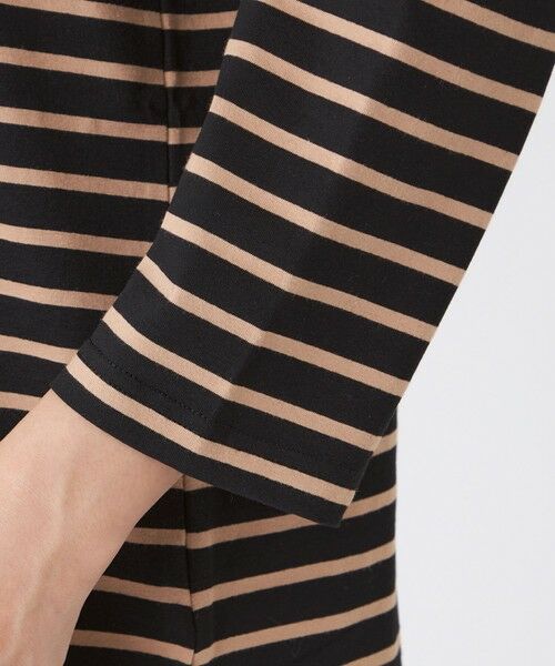 EVEX by KRIZIA / エヴェックス バイ クリツィア カットソー | 【ウォッシャブル】タイガーパッチボーダーカットソー | 詳細8