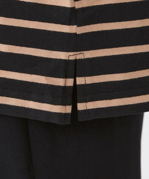 EVEX by KRIZIA / エヴェックス バイ クリツィア カットソー | 【ウォッシャブル】タイガーパッチボーダーカットソー | 詳細9