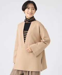 EVEX by KRIZIA / エヴェックス バイ クリツィア カットソー | 【ウォッシャブル】ライトダンボールスキッパープルオーバー