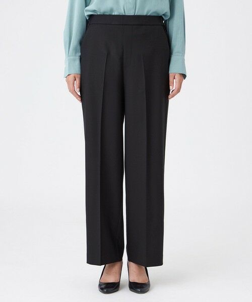 EVEX by KRIZIA / エヴェックス バイ クリツィア その他パンツ | 【マシンウォッシャブル】ブラッシュドストレートパンツ | 詳細3