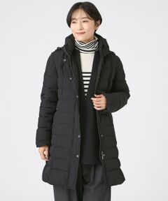 EVEX by KRIZIA / エヴェックス バイ クリツィア その他アウター | 【SANYO Style EDITION掲載】【ウォッシャブル・放電テープ付】マットタフタフーデッドロングダウンコート