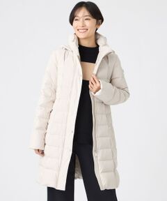 EVEX by KRIZIA / エヴェックス バイ クリツィア その他アウター | 【SANYO Style EDITION掲載】【ウォッシャブル・放電テープ付】マットタフタフーデッドロングダウンコート