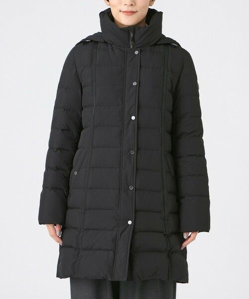 EVEX by KRIZIA / エヴェックス バイ クリツィア その他アウター | 【SANYO Style EDITION掲載】【ウォッシャブル・放電テープ付】マットタフタフーデッドロングダウンコート | 詳細5