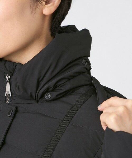 EVEX by KRIZIA / エヴェックス バイ クリツィア その他アウター | 【SANYO Style EDITION掲載】【ウォッシャブル・放電テープ付】マットタフタフーデッドロングダウンコート | 詳細8