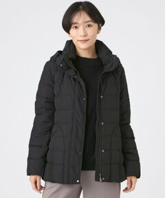 EVEX by KRIZIA / エヴェックス バイ クリツィア その他アウター | 【SANYO Style EDITION掲載】【ウォッシャブル・放電テープ付】マットタフタフーデッドミドルダウンジャケット