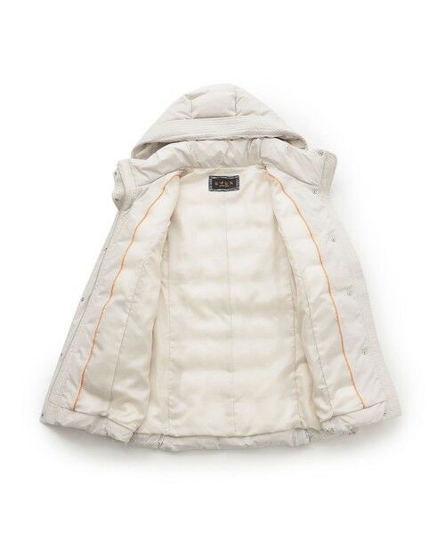 EVEX by KRIZIA / エヴェックス バイ クリツィア その他アウター | 【SANYO Style EDITION掲載】【ウォッシャブル・放電テープ付】マットタフタフーデッドミドルダウンジャケット | 詳細12